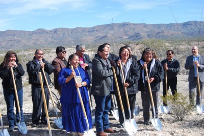 Leaders from the San Carlos Apache and surrounding communities officially break ground on the casino planned near Dudleyville, AZ. It should be open in June.