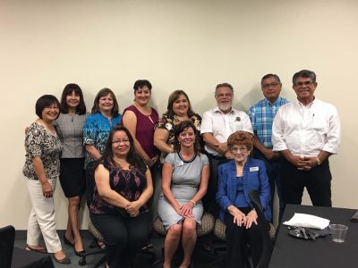 Local elected officials with the new Central Arizona College president, Dr. Jackie Elliot.