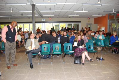It was a packed house last week at the CAC Board meeting.