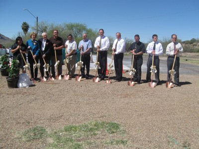The official groundbreaking for the CVRMC Superior Clinic