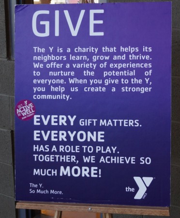 YMCA members can help others in the community during My 'Y' Week.