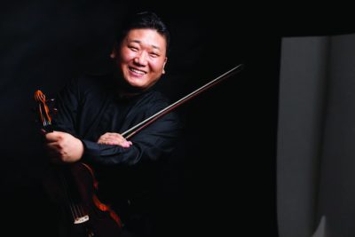 Korean-born violinist Edwin E. Soo Kim returns to Tucson for his third performance with the Southern Arizona Symphony Orchestra, playing Elgar’s Violin Concerto on Jan.  27, 28 and 29. He previously soloed with SASO in 2012 and 2014.