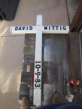Cross for David Wittig