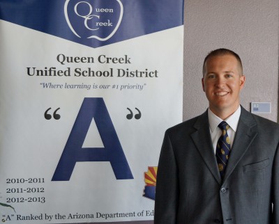 Queen Creek High School Principal Paul Gagnon