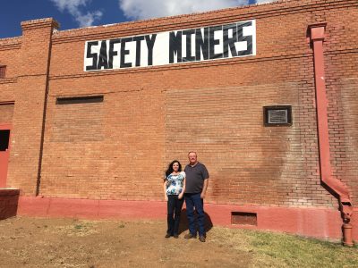 Cayci and Ron of Safety Miners in Superior Arizona