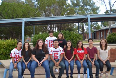 The 2016 San Manuel High School Homecoming Royalty (Photo courtesy SMHS)