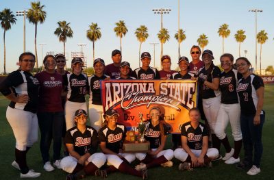 The Ray Lady Bearcats won the Division V State Championship on Monday night at Arizona State University.