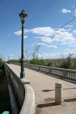 Historic Winkelman Bridge,  designed by Daniel Luten and constructed in 1916, is owned by the Town of Winkelman. It was rehabilitated in 1999 by rehabilitation engineer Jerry A. Cannon and rededicated in 2016.