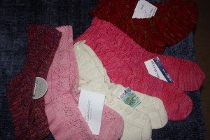 Knitted socks